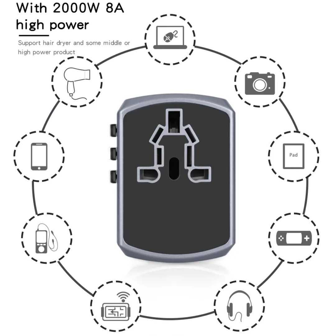 Travel Adapter 2000W
