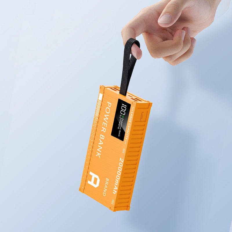 20000mAh High-capacity Portable Container Appearance Power Bank