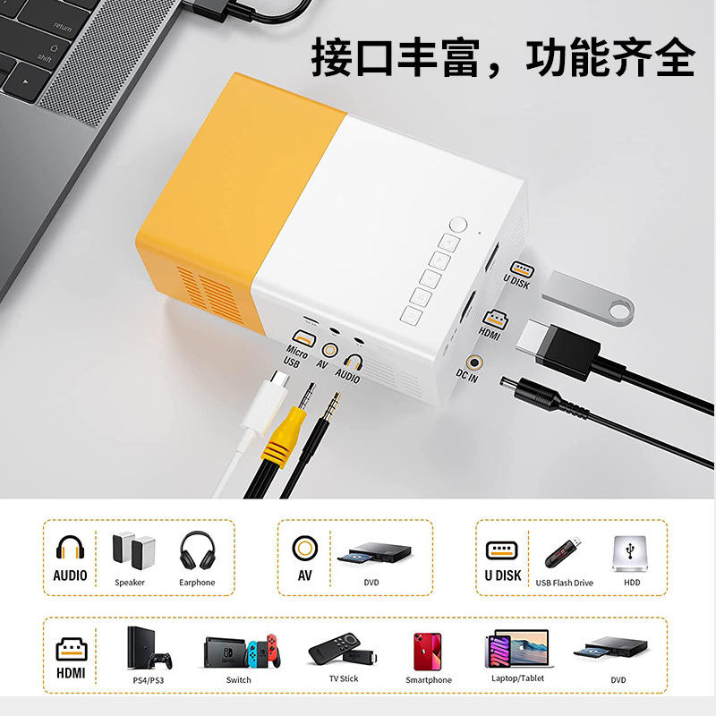 Mini Projector Fashionable Portable Projector